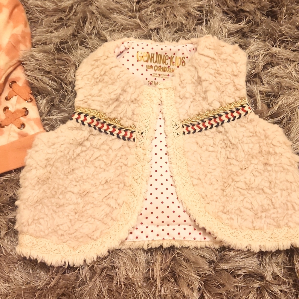 5 for $15/Faux Fur Vest